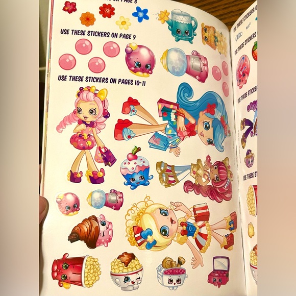 🍭 SHOPKINS SHOPPIES STICKER FUN BOOK 🍭 - Picture 13 of 14